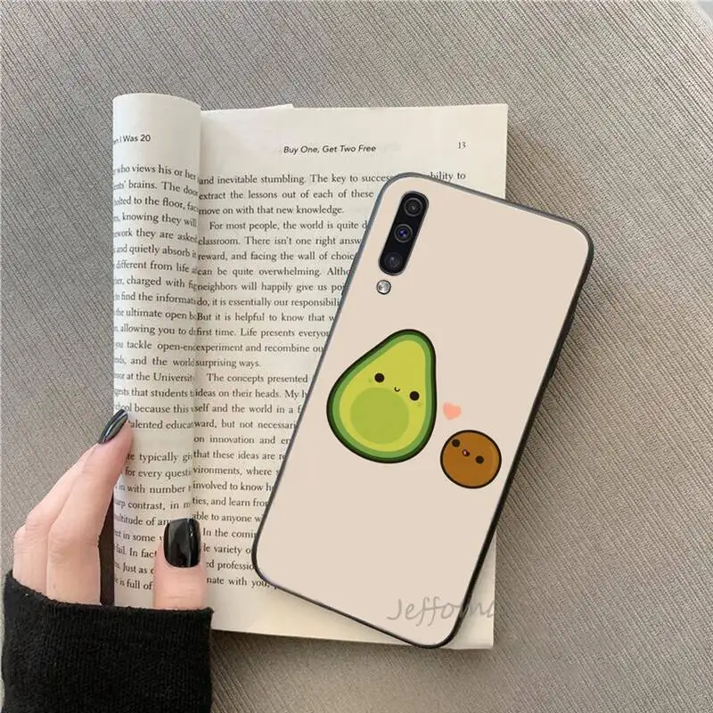 

Avocado Phone Case For Samsung A20 A30 30s A40 A7 2018 J2 J7 prime J4 Plus S5 Note 9 10 Plus
