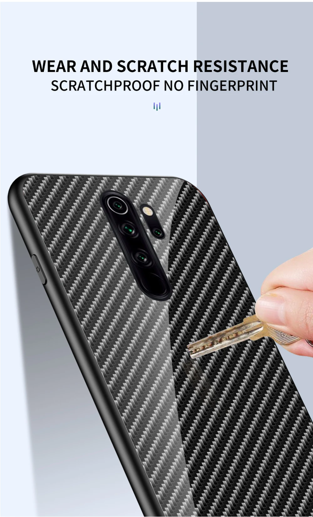 Для Xiaomi Redmi Note 8 Pro Чехол из закаленного стекла с градиентом задняя крышка Мягкий силиконовый чехол для телефона для Redmi Note 8T 8 Pro