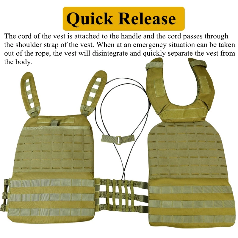 Тактический Жилет Molle боевой штурмовой носитель для страйкбола военный