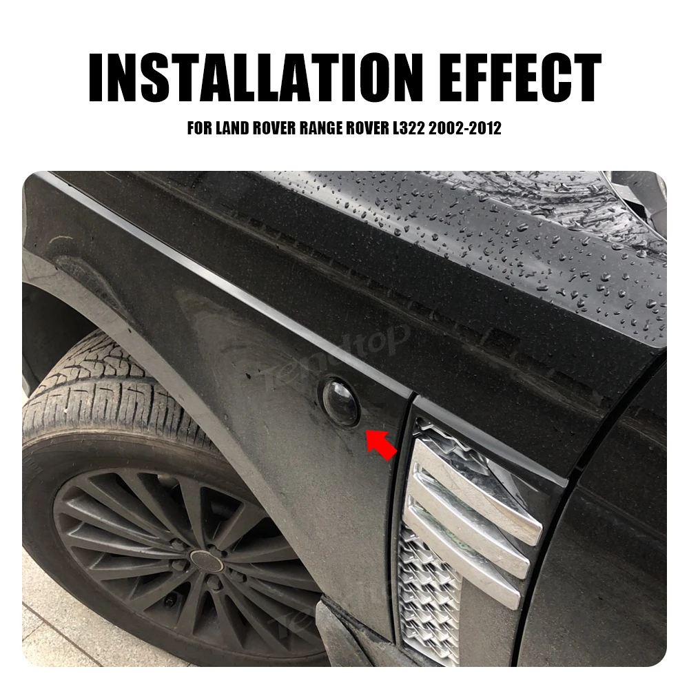 

Dynamic Flashing Led Side Marker Turn Signal Light For Land Rover Range Rover L322 2002-2012 Indicator Lamp