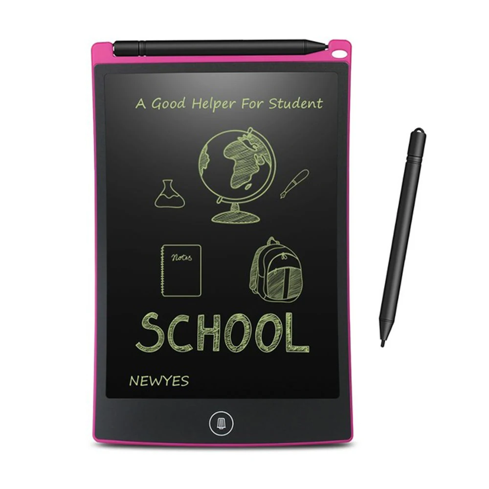 

Hot sales Kids graphics Writing pad 8.5 Inch colorful erasable drawing pad LCD Liquid cystal panel+ABS Frame
