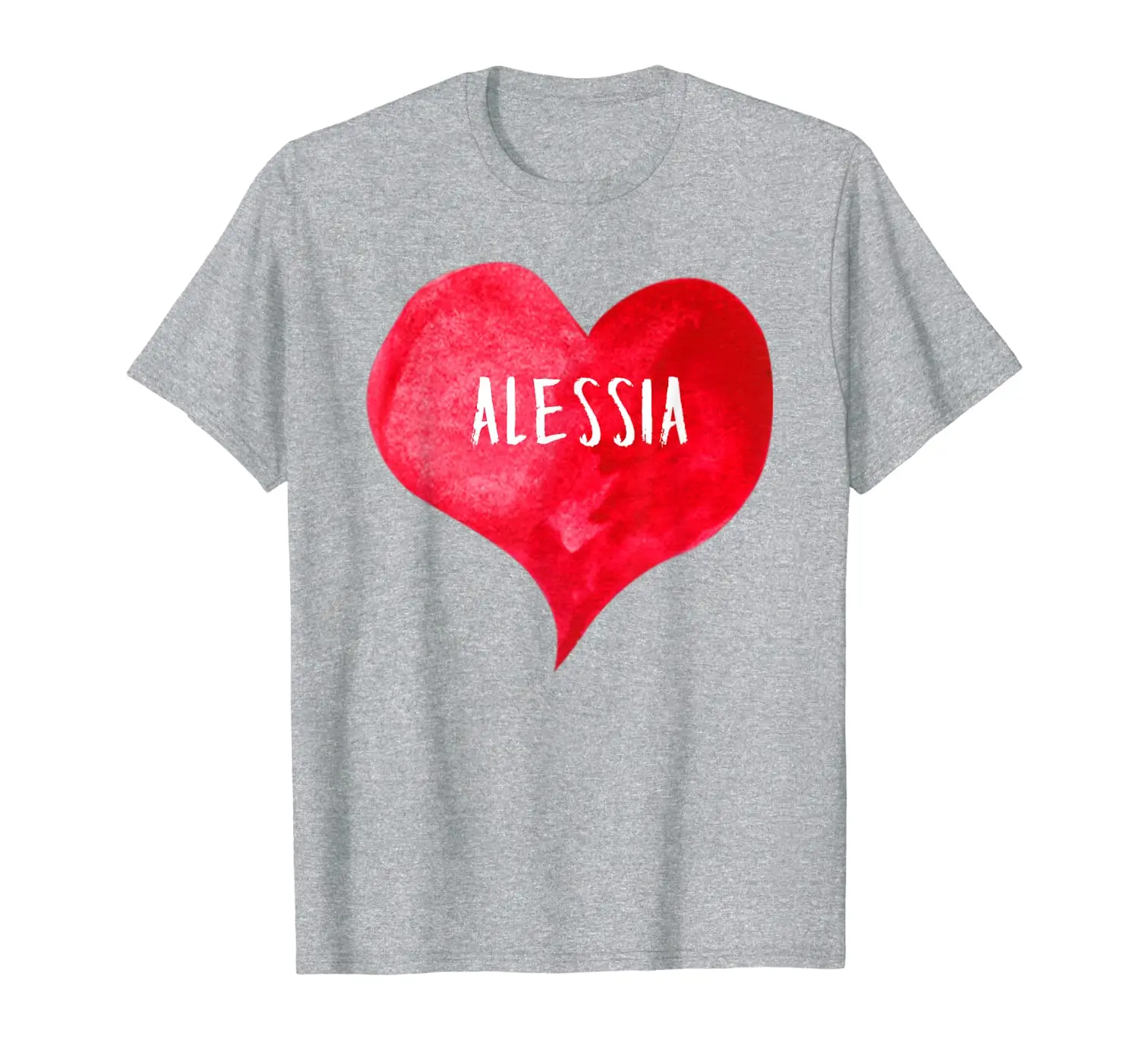 

I Love ALESSIA - Love Heart shirt, Gifts Valentine's Day T-Shirt