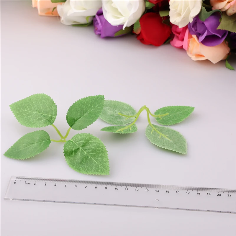 

Manual DIY Rose leaf simulation leaf Fake leaf accessories Garland material Decorative rattan Accessories leaves ginkgo