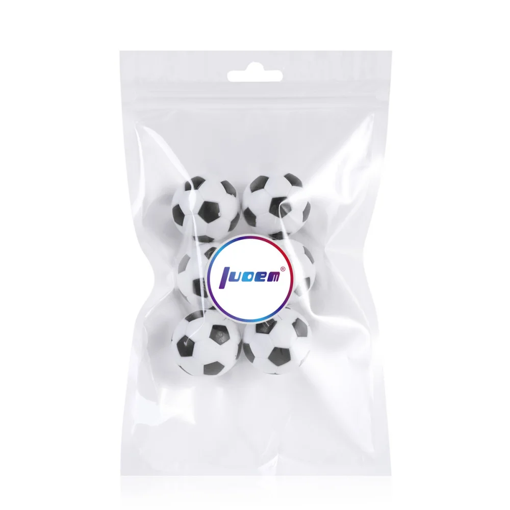

6PCS 32mm Table Football Balls Black/White