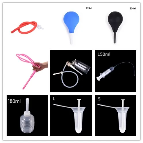 Шприц для вагинальной мойки медицинская клизма Анальная пробка очистки средство