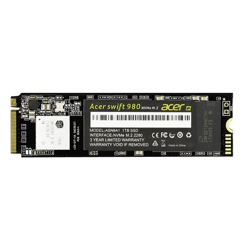 Жесткий диск Acer SSD M2 HDD 128 ГБ 256 512 ТБ жесткий m.2 NVMe PCIe твердотельный накопитель для