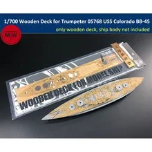 1/700 весы деревянный колоды для Трубач 05768 ВМС США Колорадо BB 45 1944