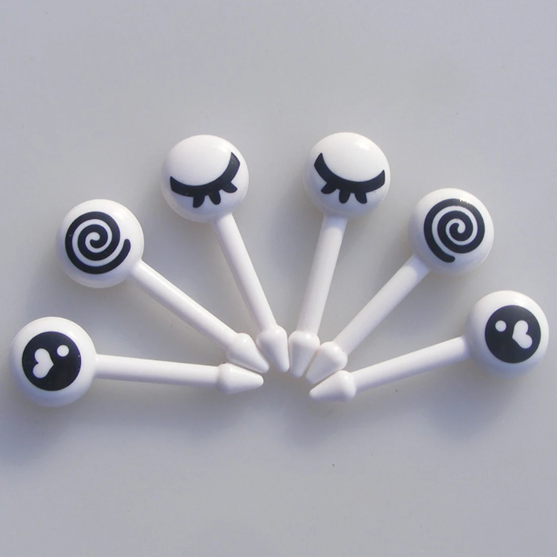 10 шт. пластиковые зубочистки для фруктов | Дом и сад