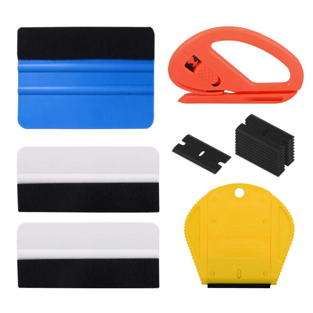 EHDIS набор инструментов для окон виниловая автомобильная пленка из углеродистой