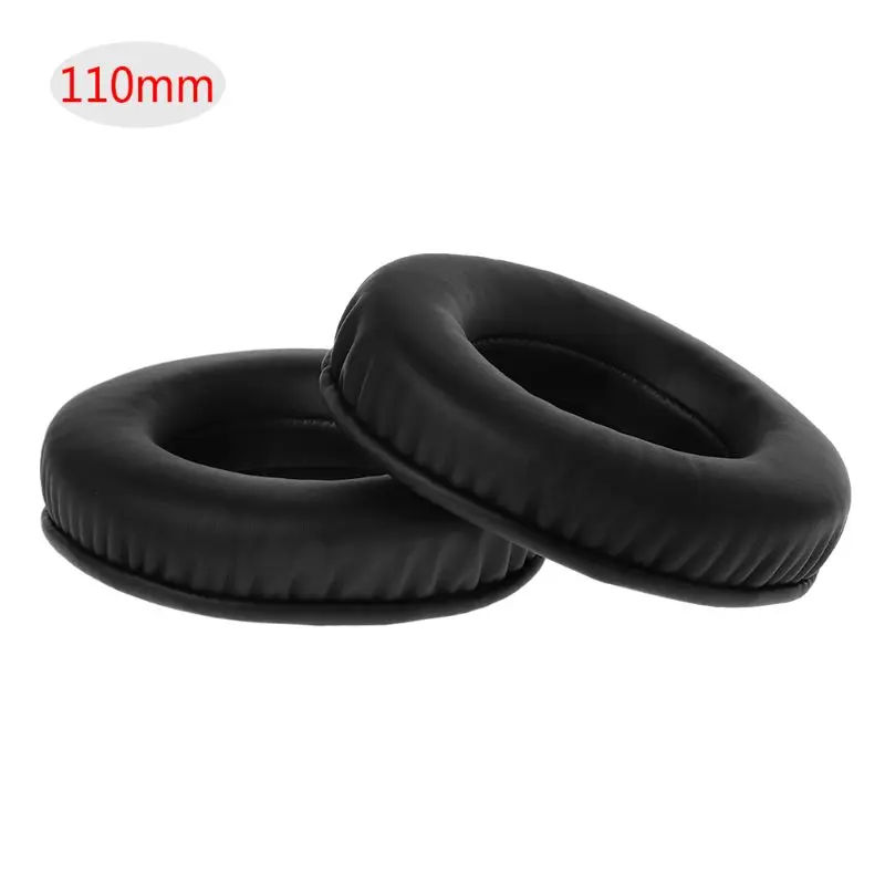 

2PCS Universal Headphone Foam Ear Pads Cushion Earpad Soft PU Replacement for sony AKG ATH Headphones