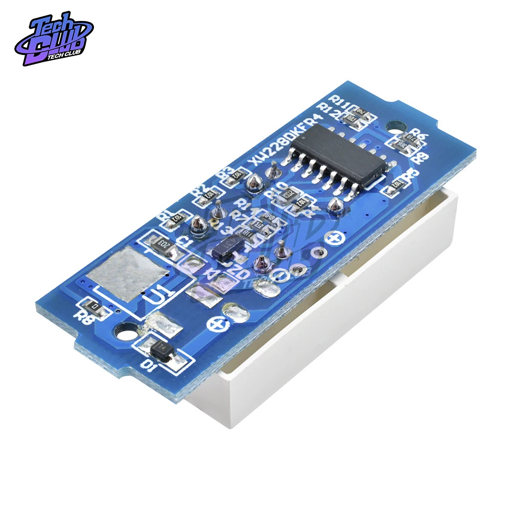 Модуль индикатора емкости литиевой батареи 2S 3S 6S одиночный 3 7 В синий дисплей 4 2 в