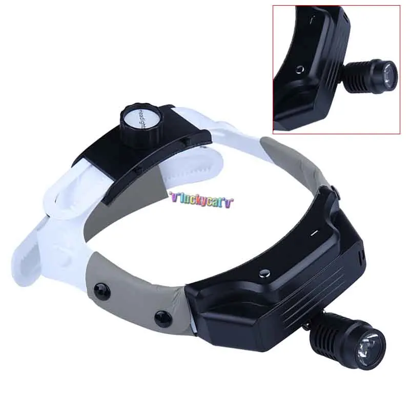 1pcs High Quality NEW Arrival Adjustable Dental Surgical Headlight LED Headlamp Black Medical Lab Equipments