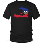 Флаг Гаити рубашка с гаитянским флагом, мужская, женская, Мужская футболка