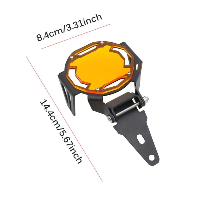 

for BMW fog lights R1200GS/F1250GS/F800GS/F750GS New Aluminum motorcycle Flipable Fog light orange Protector Guard Lamp Cover