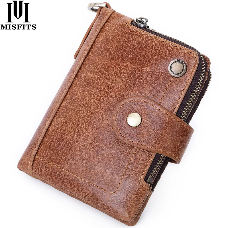 

Man purse Genuine leather Card wallet Head layer cowhide Business and leisure Money clip Zero wallet Bills package Photo holder