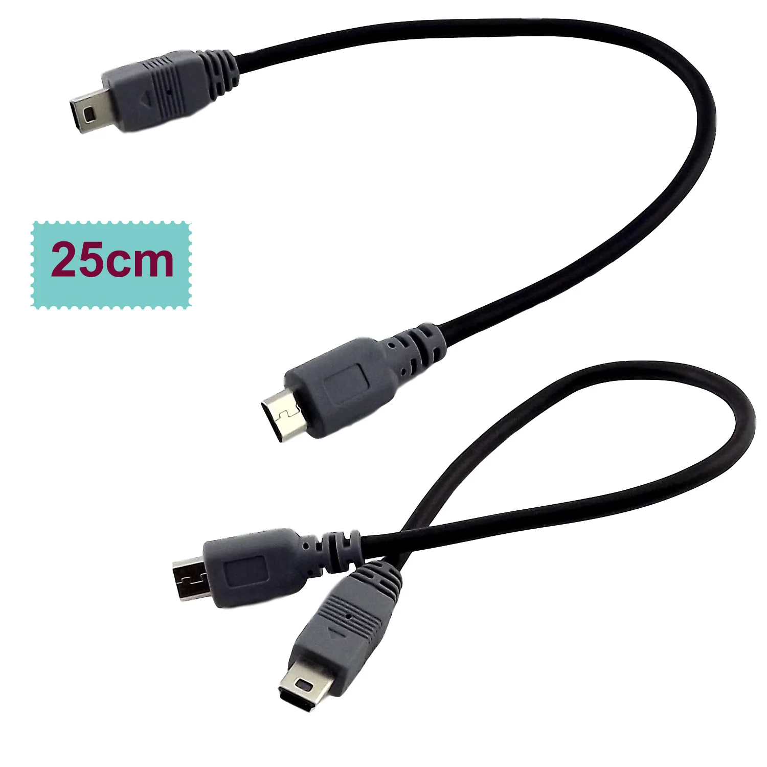 1 шт. мини USB Тип B 5 контактный штекер на Micro конвертер OTG адаптер кабель передачи