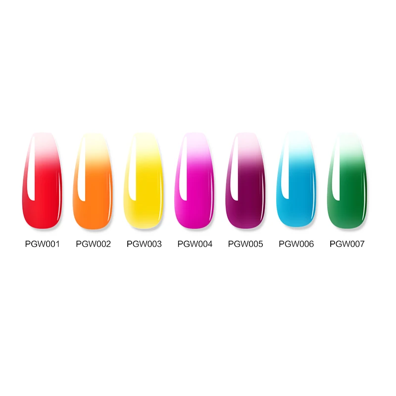 Полигель для наращивания ногтей меняющий температуру 15 мл полуперманентные