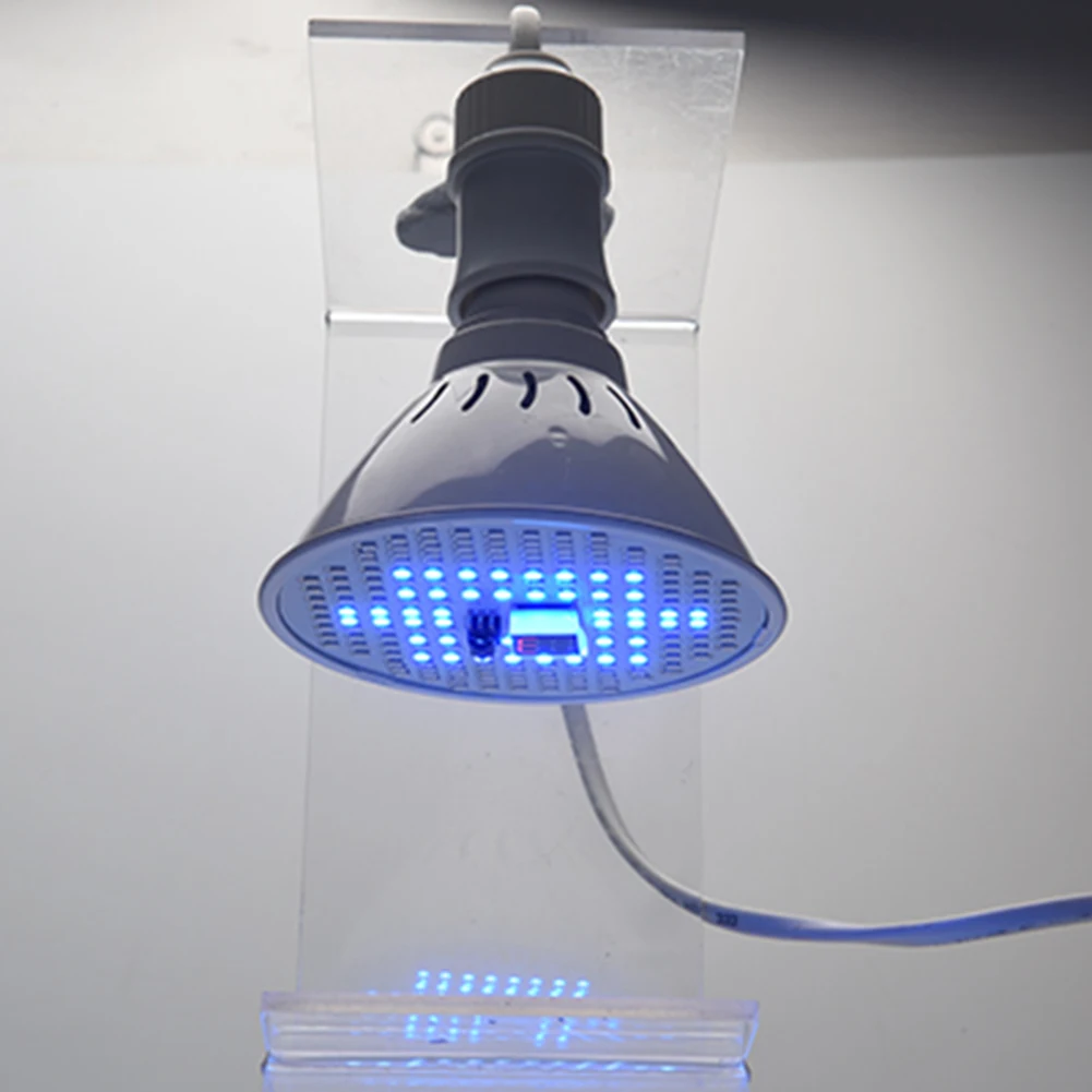 

Indoor Lighting Hydroponic Growth Light 204 LED 8W E27 Light Bulbs Smart Timer Flowers Growing Light for Indoor Plants