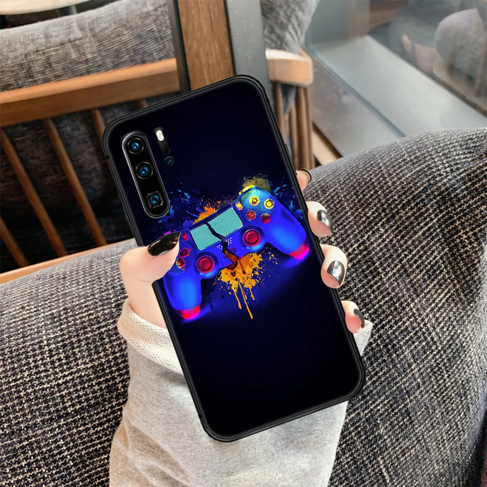 

PlayStation ps Phone Case For Huawei P Mate 10 20 30 40 Lite Pro smart Z 2019 nova 5t Black Back Painting Cell Fashion Prime