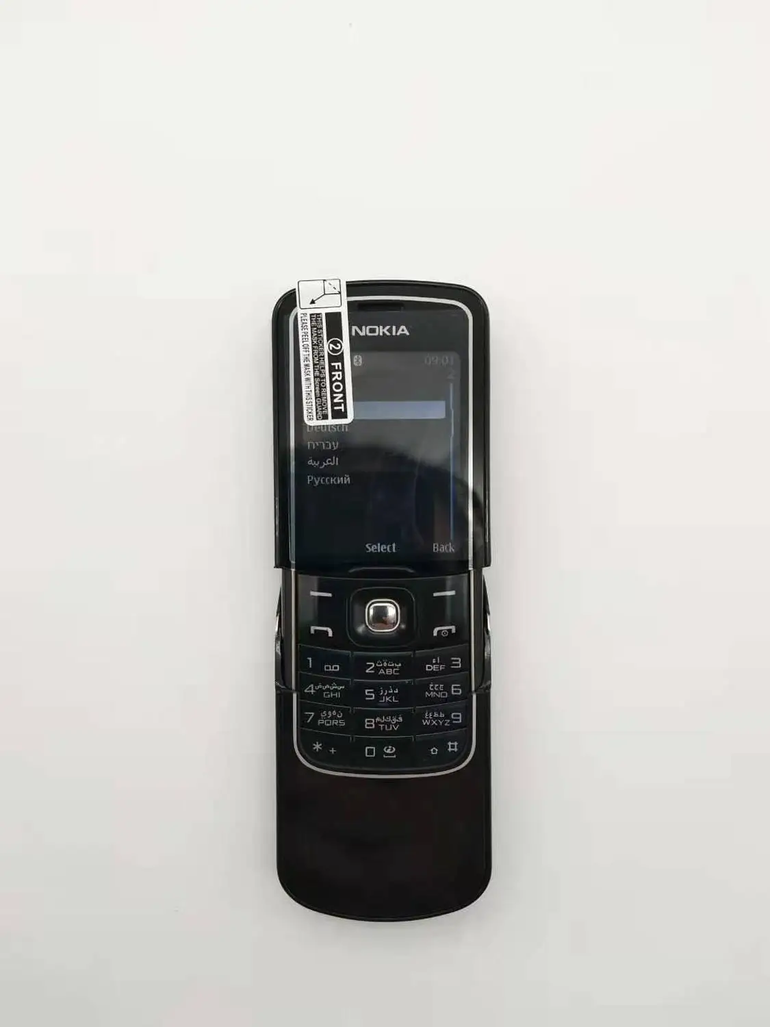 Разблокированный Nokia 8600 Luna английский/русский/Арабский Клавиатура GSM 2G FM Bluetooth Восстановленный мобильный телефон