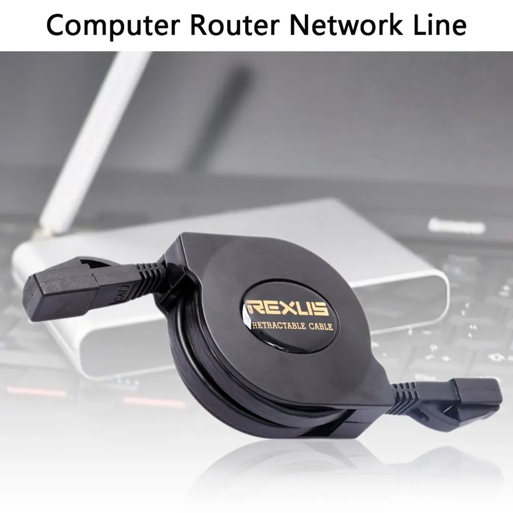 

Выдвижной Ethernet кабель сетевой кабель Cat6, полностью медный плоский масштабируемый Lan-шнур, высокоскоростной сетевой Lan-кабель для компьютерн...