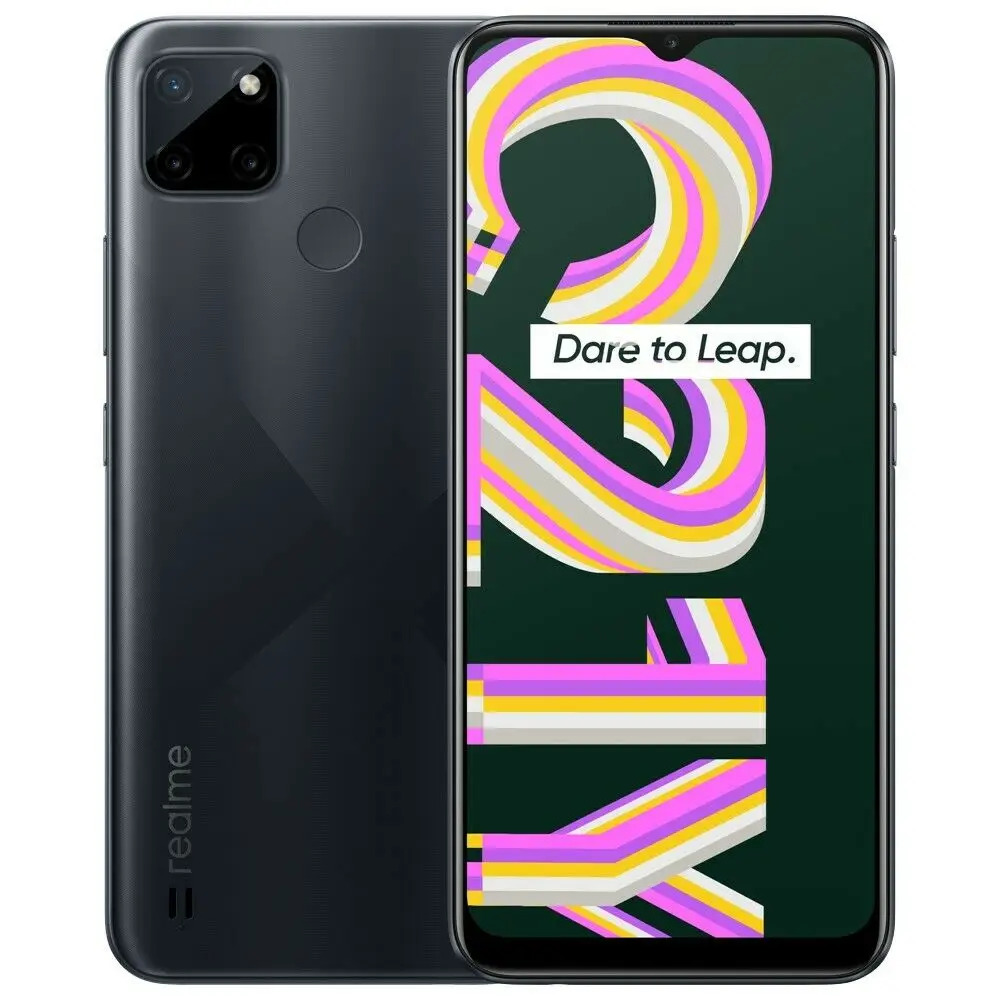 realme c21y smartphones 4gb 64gb 6 5 ips lcd dual sim global version 13mp ai triple camera unisoc t610 cpu 5000mah mobile phone free global shipping