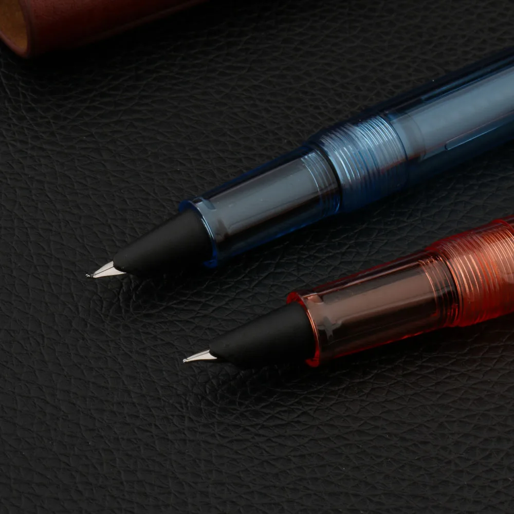 Ручка перьевая JINHAO 992 пластиковая прозрачная цветная Классическая каллиграфия 0