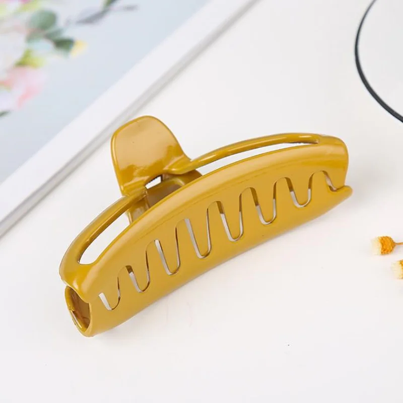 Большая заколка для волос ванны Корейская практичная простая большого размера