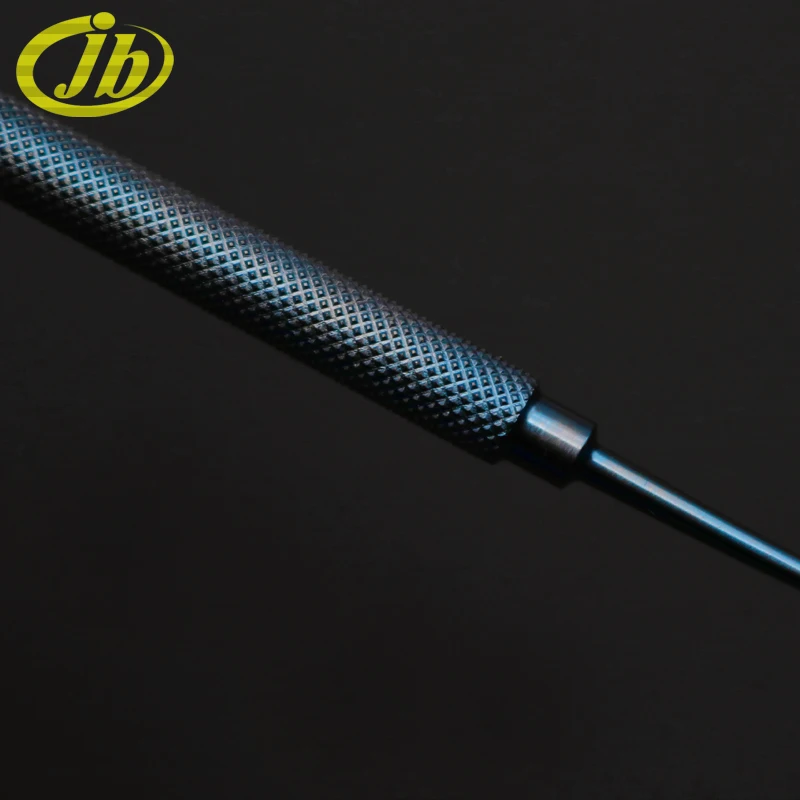 Scleral press stainless steel single-end 13cm titanium alloy double-end ophthalmic instruments