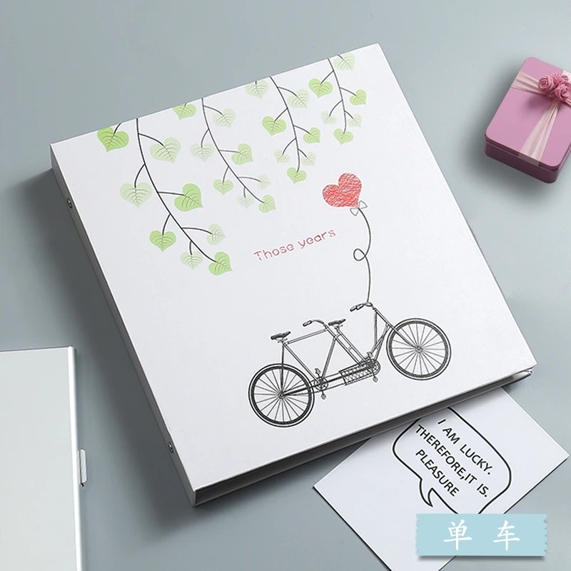 PA35 Creative DIY hand photo album this film pasting couple romantic standing up birthday gift | Дом и сад