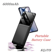 kqjys 6000mah external battery charge cases for huawei nova 4 portable powerbank battery charging cover for nova 4e battery case