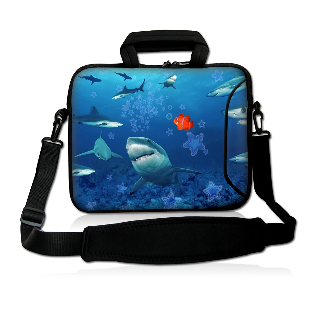 Морская рыба 13 &quot13 3&quot Ноутбук Наплечная Сумка для нетбука сумка Чехол w. ПК с