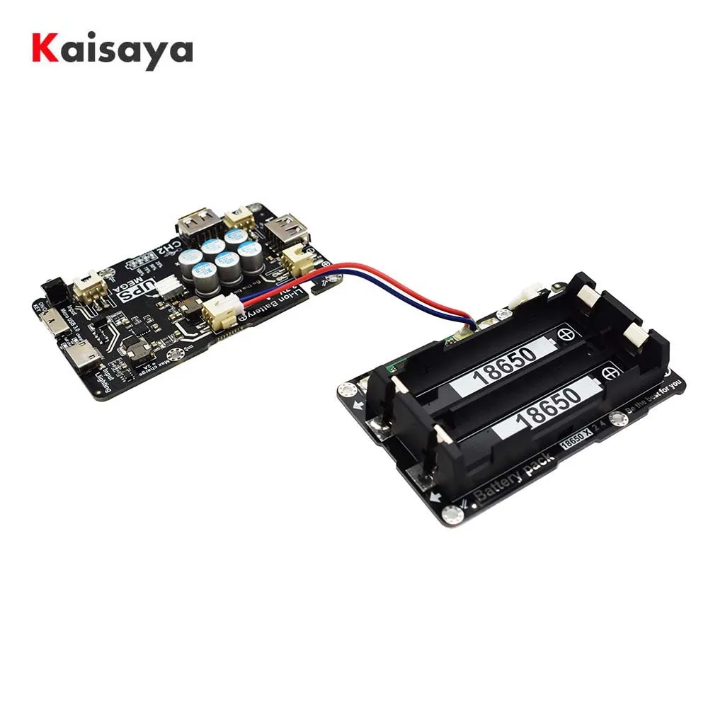 Raspberry Pi mobile power use для 3B +/3B /2B поддержка iPhone USB3.0 Android без аккумулятора 2*18650 G11