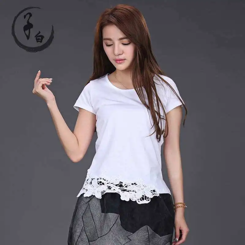 

2020 lvory Women Short Sleeve Shirtmint Top Garment