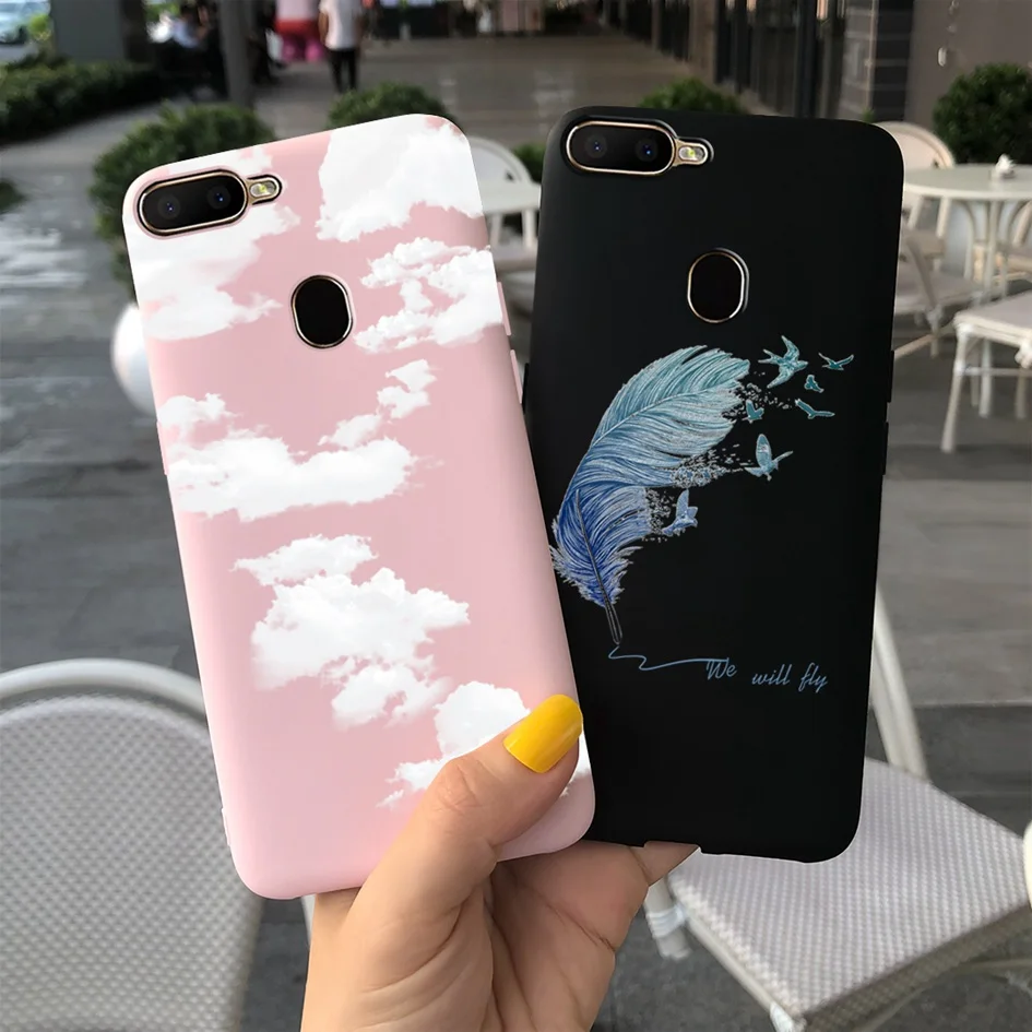 Чехол для OPPO A12 мягкий чехол с перьями A7 AX7 A7N OPPOA5s OPPOA12 A 12 2020 |