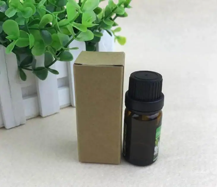 100 шт белая черная крафт-бумага упаковочная коробка капельница емкости для