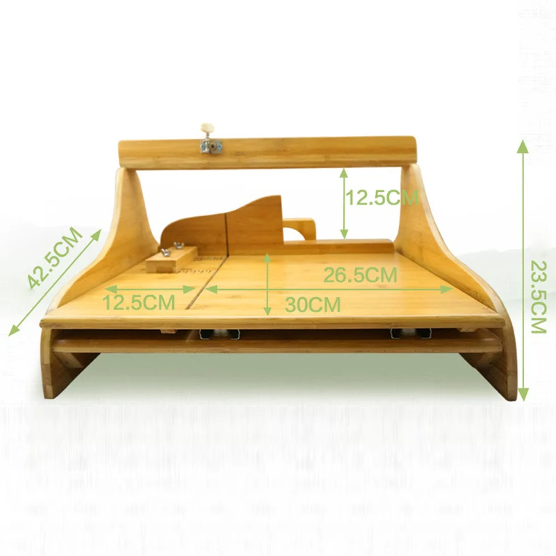 Large Soap Cutter Platform Adjustable Bamboo Log Splitter Handmade Soaps Cutting Tool | Дом и сад