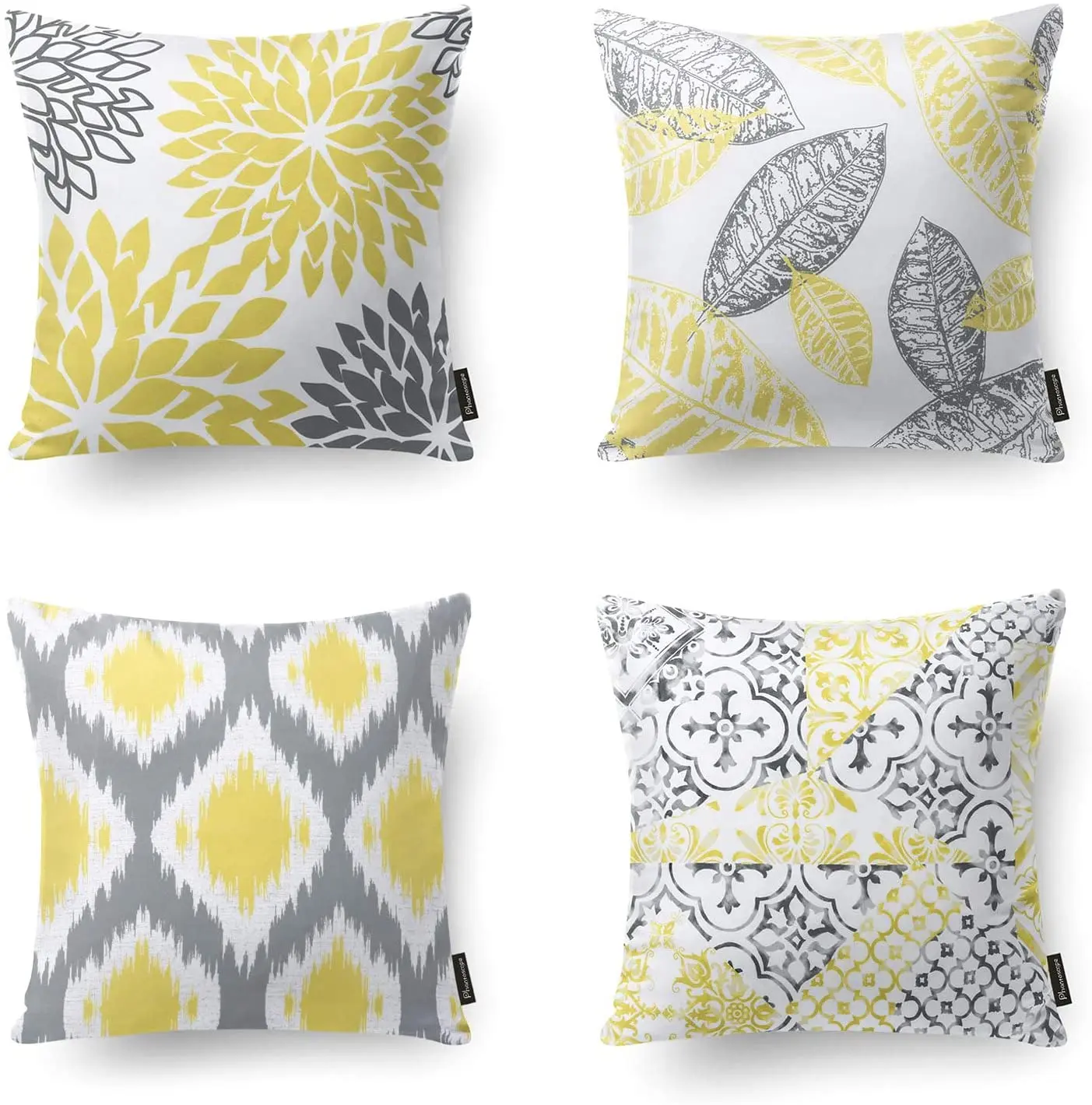 Подушки Чехлы хлопковый льняной Цветок Печатные для подушек наволочки домашнего