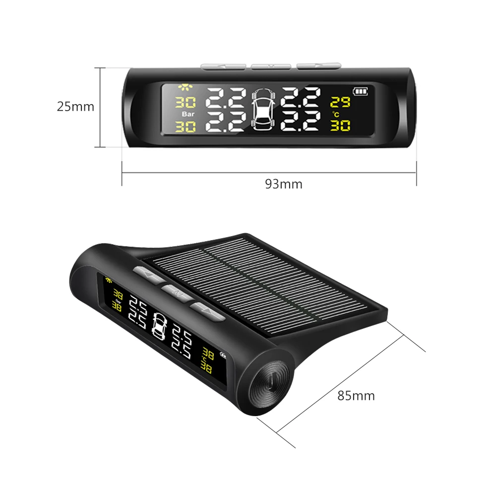 AOSHIKE Универсальная автомобильная TPMS система контроля давления в шинах с