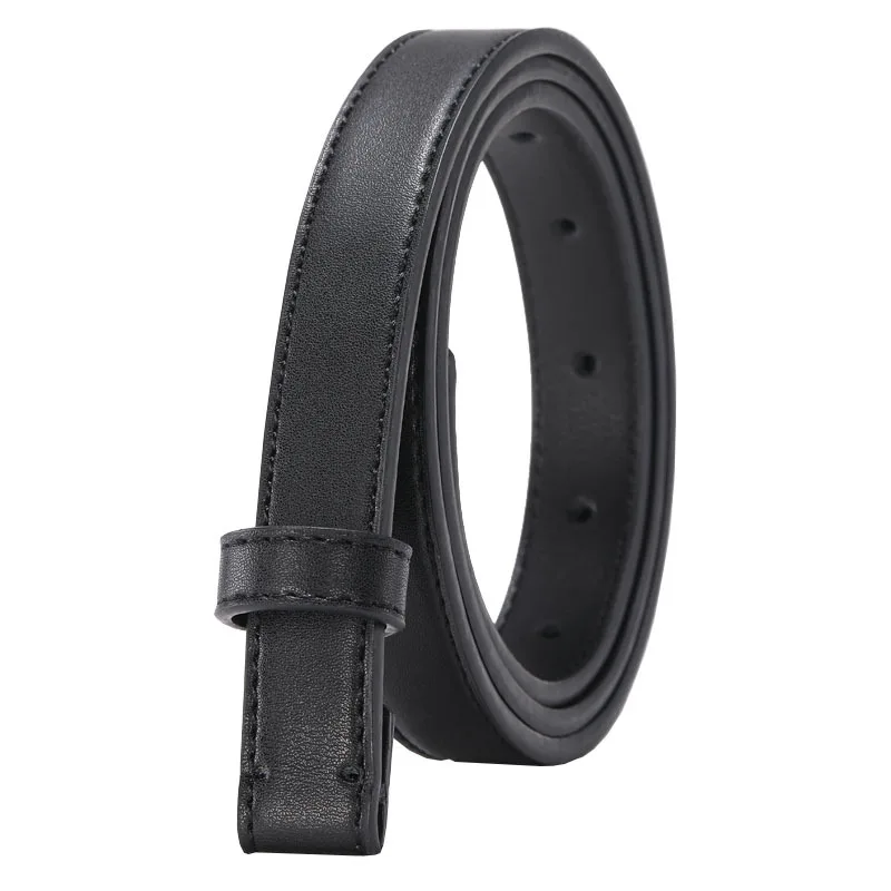 

Brand belt special link, Unisex Black Genuine Leather Simple Fashion Belt Decoration Retro GH Belt Male female Youth Jeans Tide