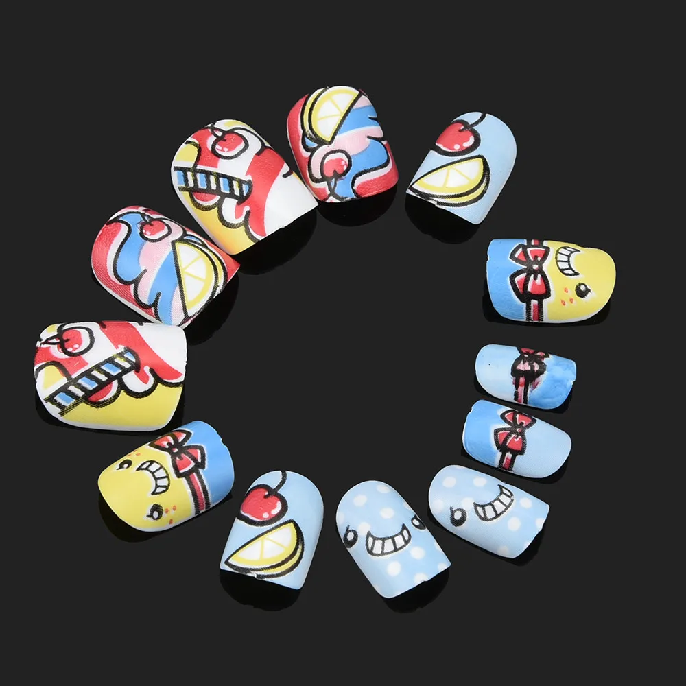 6 шт. новая детская переводная накладные ногти для ног с изображением героев