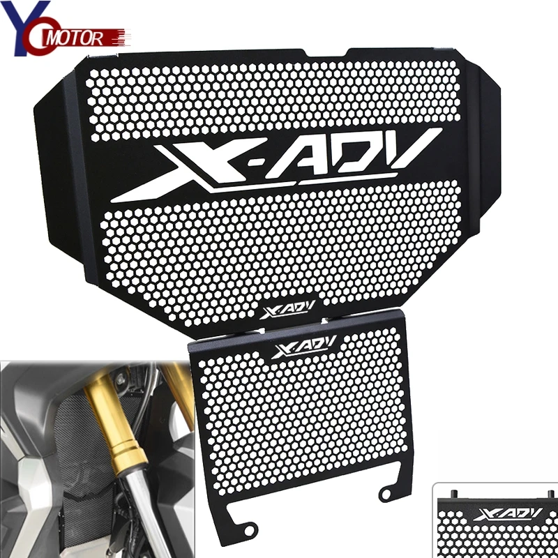 Защита для резервуара воды с логотипом XADV CNC радиатора мотоцикла решетка