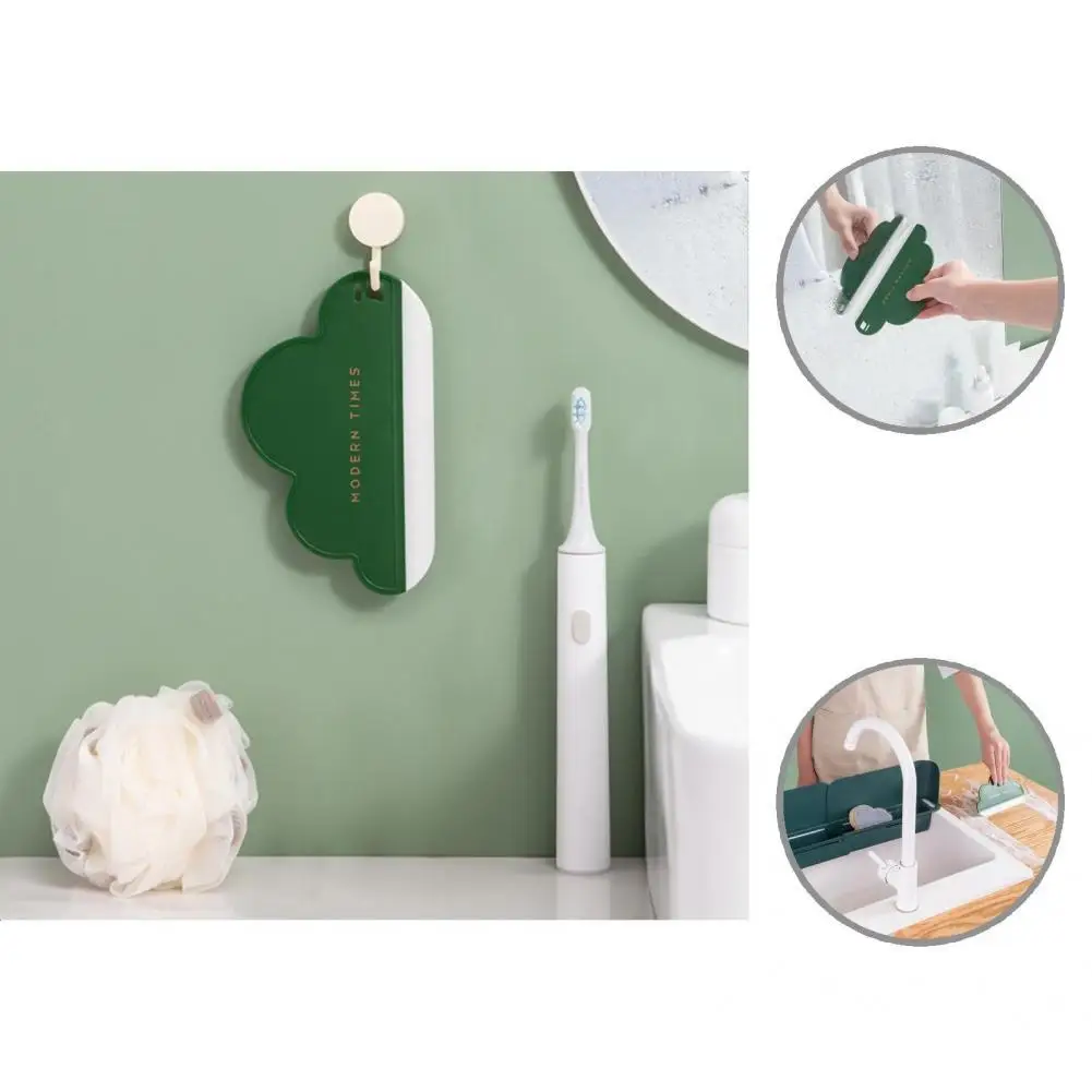 

Window Squeegee Portable Comfortable Girp Hanging Hole Shower Door Mirror Wiper for Kitchen Window Wiper Mirror Wiper