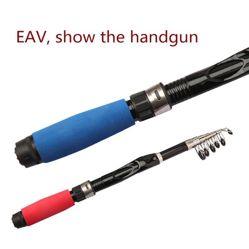 

Fishing Rod 1.0m-1.5m Mini Telescopic Fishing Rod High Performance Sea Fishing Spinning Fishing Pole