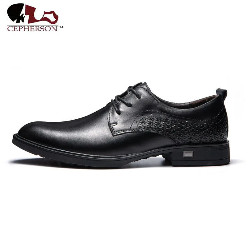 

Social Leather Men Shoes Casual Shoes Breathable Men's Dress Shoes Anti-Skidding Oxford Shoes Zapatos De Hombre