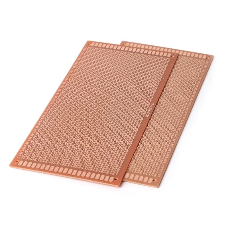 5x универсальная бакелитовая пластина DIY Прототип PCB прямоугольник отверстие