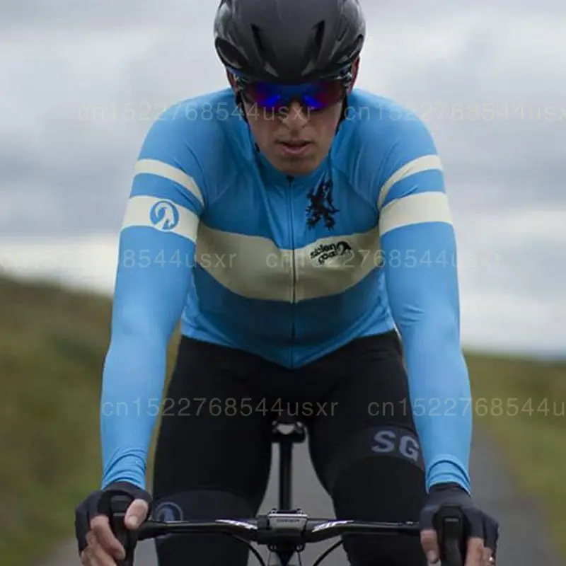 Украденный козел длинный рукав Orkaan Повседневный LS джерси мужской синий