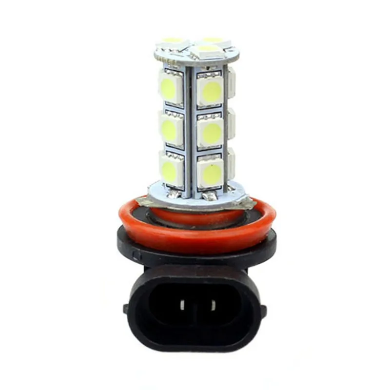 Высококачественные белые Автомобильные противотуманные фары H11 H8 18 LED 5050 SMD 2 шт.