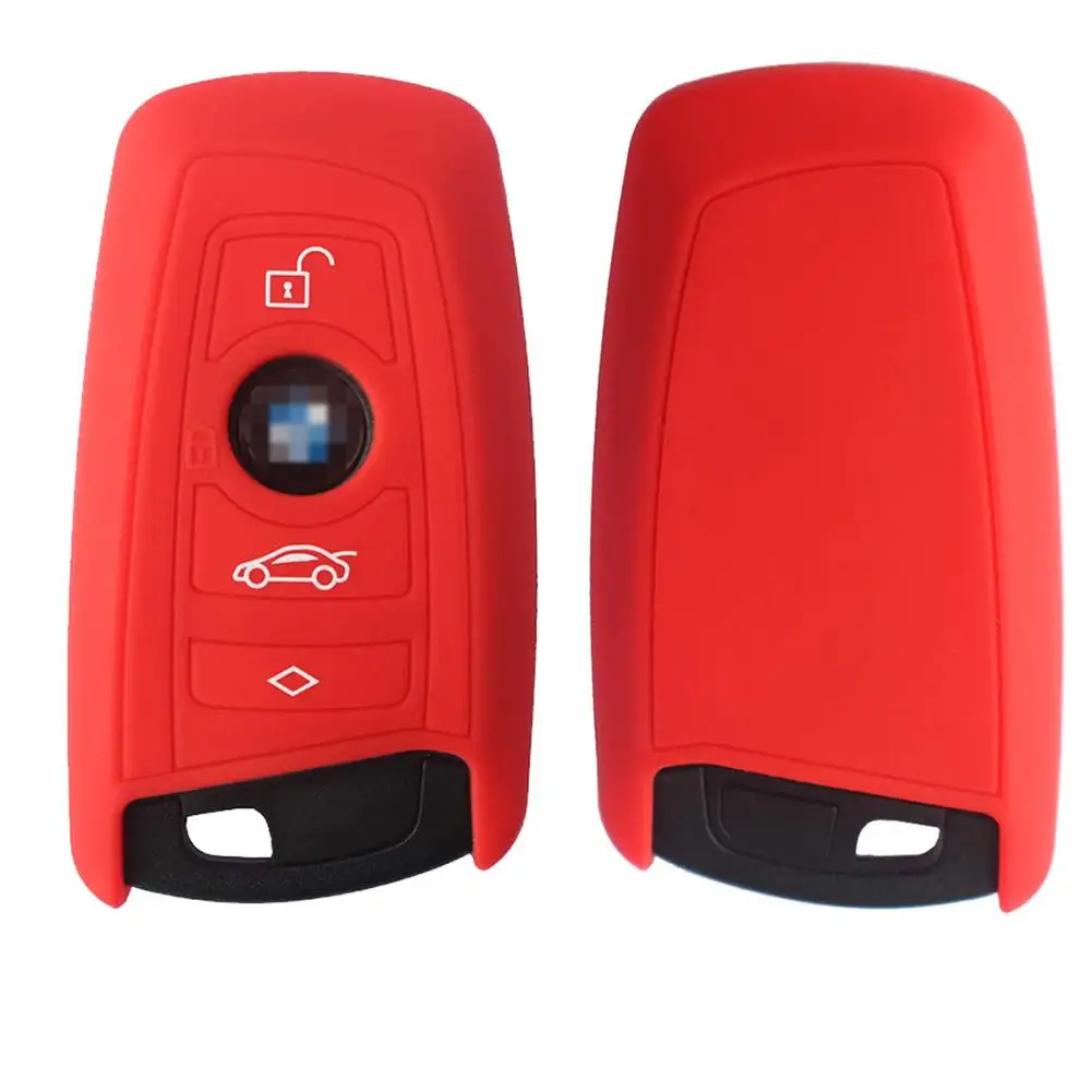 Силиконовый чехол для ключей автомобиля Стильный BMW новый X3X4/X6 5 серия 7 3 кнопки