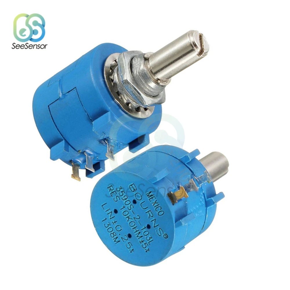 3590S-2-103L потенциометр 10 кОм регулируемый резистор 3590S 103 | Инструменты